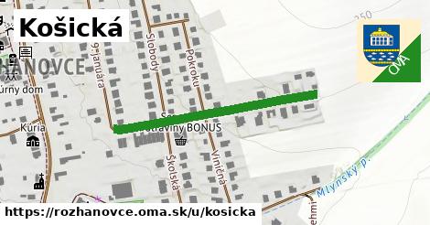 Košická, Rozhanovce