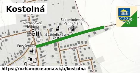 Kostolná, Rozhanovce