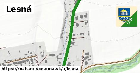 ilustrácia k Lesná, Rozhanovce - 452 m