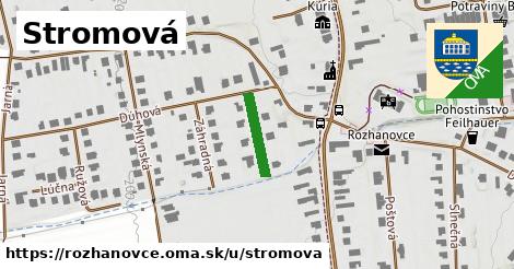 Stromová, Rozhanovce