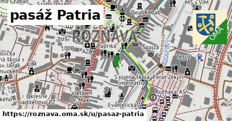 ilustrácia k pasáž Patria, Rožňava - 36 m