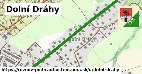 ilustrácia k Dolní Dráhy, Rožnov pod Radhoštěm - 654 m