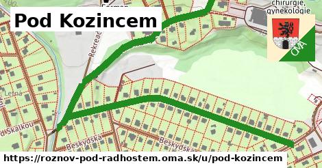 ilustrácia k Pod Kozincem, Rožnov pod Radhoštěm - 1,07 km