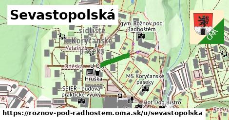 Sevastopolská, Rožnov pod Radhoštěm