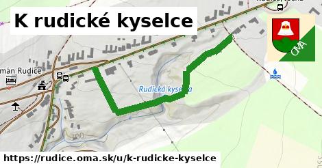 ilustrácia k K rudické kyselce, Rudice - 462 m