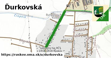 ilustrácia k Ďurkovská, Ruskov - 550 m