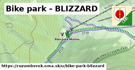 Bike park - BLIZZARD, Ružomberok