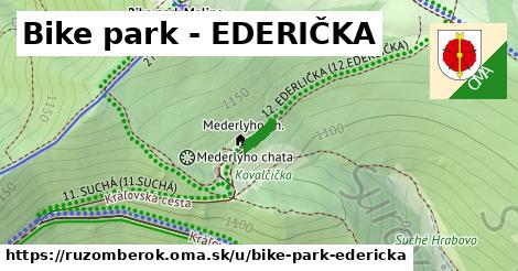 ilustrácia k Bike park - EDERIČKA, Ružomberok - 55 m