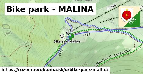 ilustrácia k Bike park - MALINA, Ružomberok - 32 m