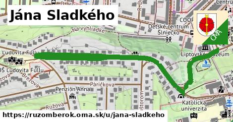 ilustrácia k Jána Sladkého, Ružomberok - 0,94 km