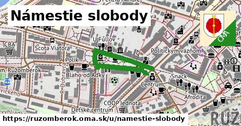 Námestie slobody, Ružomberok