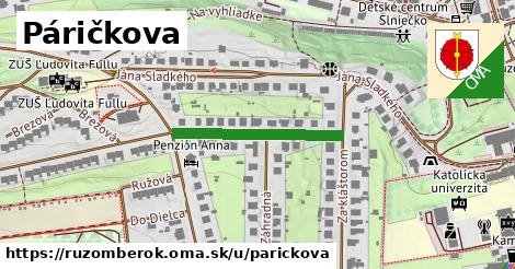 Páričkova, Ružomberok