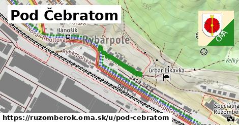 ilustrácia k Pod Čebratom, Ružomberok - 160 m