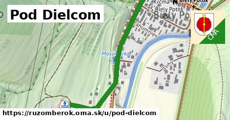 ilustrácia k Pod Dielcom, Ružomberok - 531 m