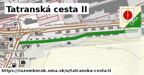 ilustrácia k Tatranská cesta II, Ružomberok - 542 m