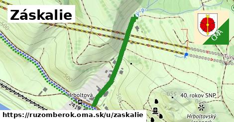 ilustrácia k Záskalie, Ružomberok - 329 m