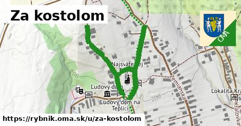 ilustrácia k Za kostolom, Rybník - 561 m