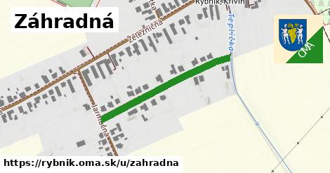 Záhradná, Rybník