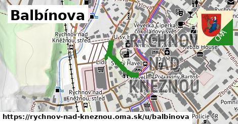 Balbínova, Rychnov nad Kněžnou