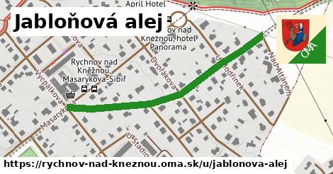 Jabloňová alej, Rychnov nad Kněžnou