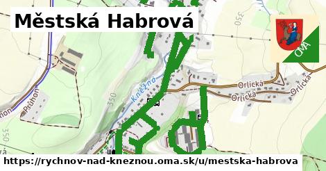 ilustrácia k Městská Habrová, Rychnov nad Kněžnou - 2,9 km