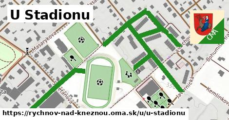 ilustrácia k U Stadionu, Rychnov nad Kněžnou - 1,09 km