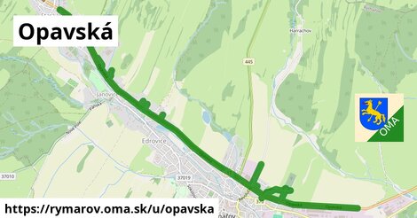 ilustrácia k Opavská, Rýmařov - 6,9 km