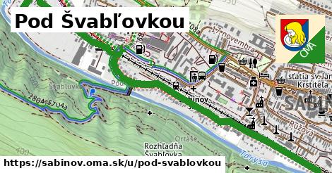 ilustrácia k Pod Švabľovkou, Sabinov - 1,84 km