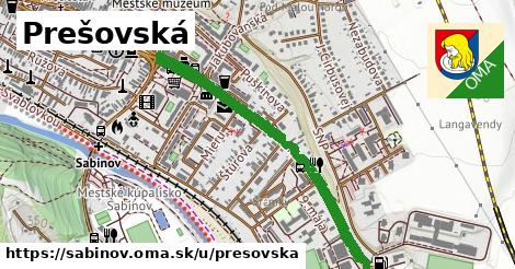 ilustrácia k Prešovská, Sabinov - 1,02 km