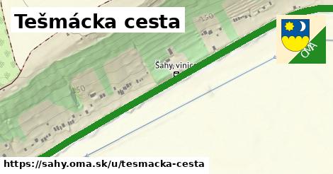 Tešmácka cesta, Šahy