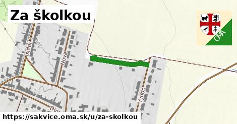 ilustrácia k Za školkou, Šakvice - 196 m