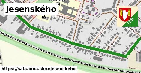 ilustrácia k Jesenského, Šaľa - 0,89 km