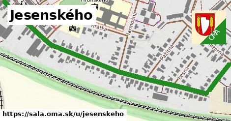 Jesenského, Šaľa