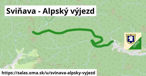 ilustrácia k Sviňava - Alpský výjezd, Salaš - 4,6 km