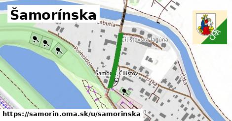 Šamorínska, Šamorín