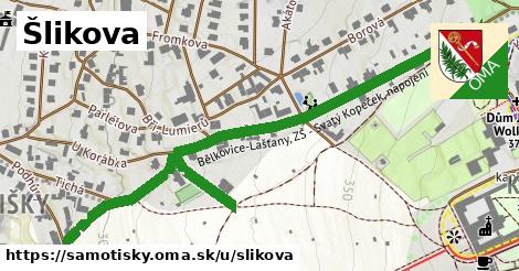 ilustrácia k Šlikova, Samotišky - 0,80 km