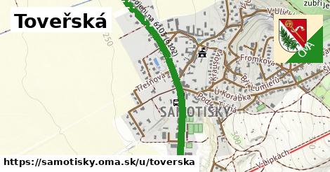 ilustrácia k Toveřská, Samotišky - 1,03 km