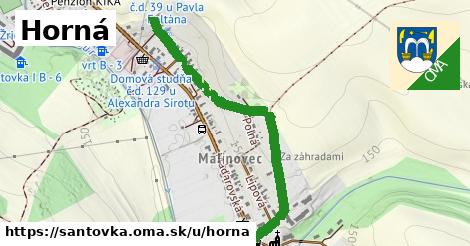 ilustrácia k Horná, Santovka - 0,95 km