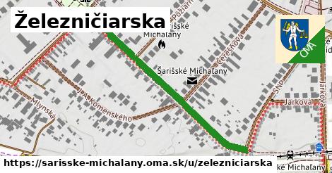 ilustrácia k Železničiarska, Šarišské Michaľany - 474 m