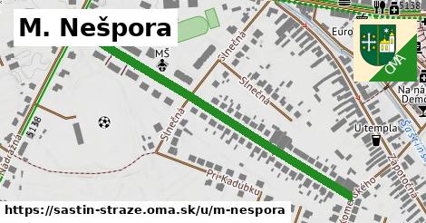 M. Nešpora, Šaštín-Stráže