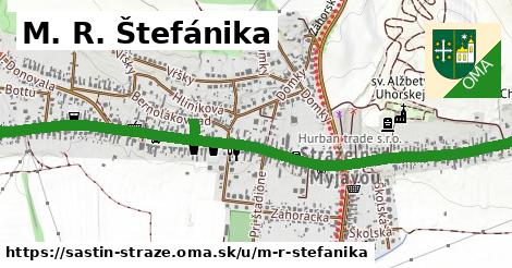 ilustrácia k M. R. Štefánika, Šaštín-Stráže - 3,0 km