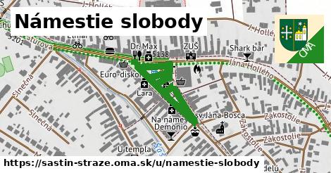 Námestie slobody, Šaštín-Stráže