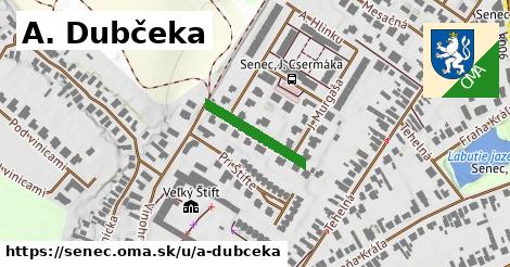 A. Dubčeka, Senec