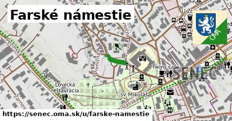 Farské námestie, Senec