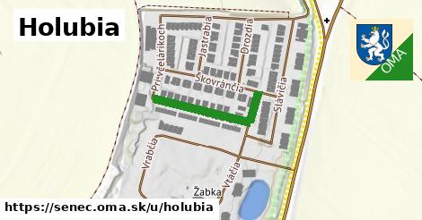 ilustrácia k Holubia, Senec - 235 m