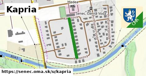 Kapria, Senec