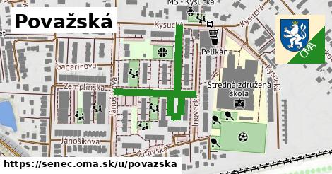 Považská, Senec