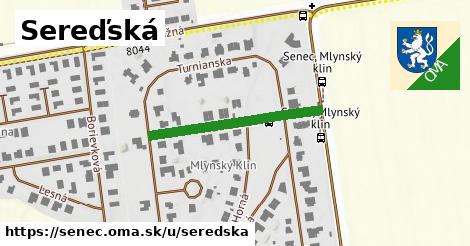 Sereďská, Senec