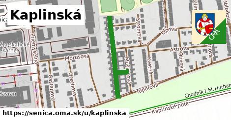 Kaplinská, Senica