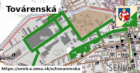 Továrenská, Senica